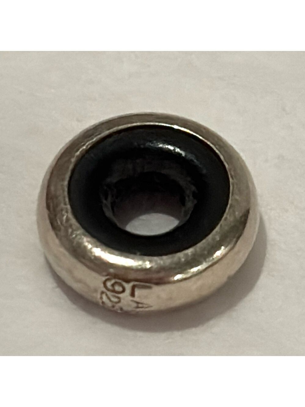 TROLLBEADS sterling silver spacer bead stopper bead marked 925s LAA Lise Aagaard